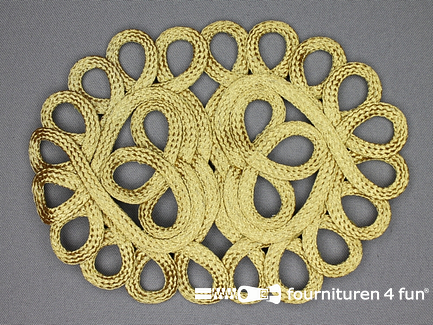 Brandenburger sierstuk 110x155mm goud