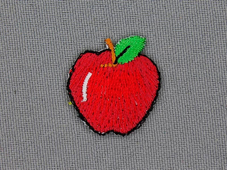 Applicatie 20x23mm appel