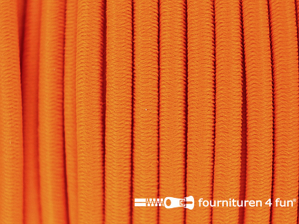 Elastisch koord 3mm oranje
