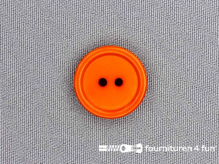 Kunststof knoop 20mm oranje