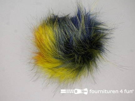 Bont pompon 12cm multicolor