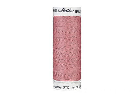 Mettler Seraflex - elastisch machinegaren - oud roze (1057)
