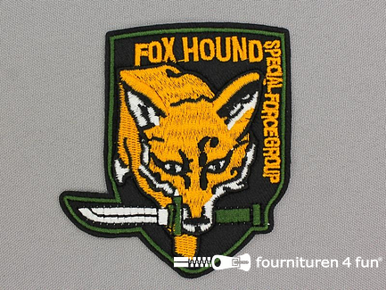 Applicatie 80x88mm Fox Hound