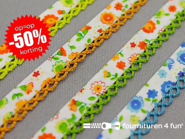 OPRUIMING - Deco biasband print