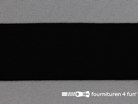 Rol 20 meter boxershort elastiek - 25mm - zwart