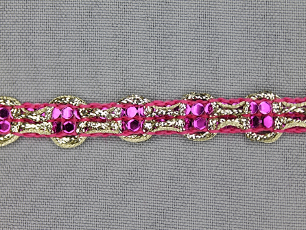 Party band 11mm fuchsia 