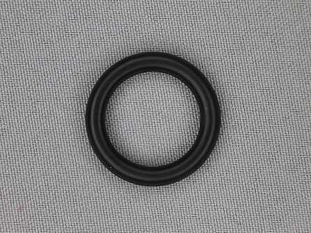 Ring 20mm kunststof zwart