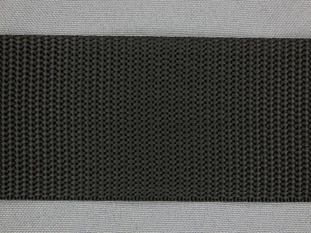 Parachute band 50mm zwart
