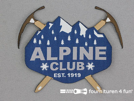 Applicatie 95x77mm Alpine Club