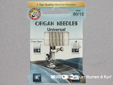 Organ Needles naaimachine naalden - Universeel 80
