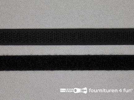 Rol 25 meter klittenband - 10mm - zwart