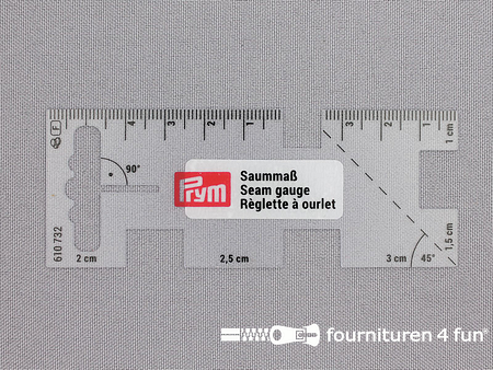 Prym zoommaatje vierkant transparant - 610732