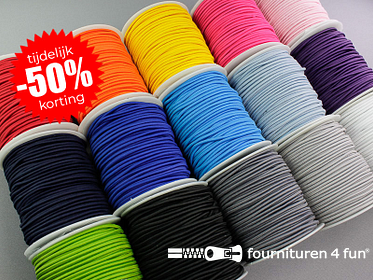 AANBIEDING - Rollen elastisch koord