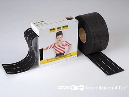 Vlieseline Bundfix - 30mm - zwart - 1 meter