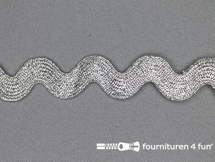 Zigzag band zilver XL 30mm 