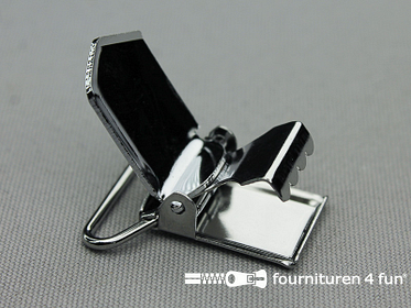 Metalen bretelclips