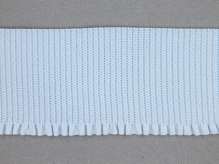 Boordelastiek 60mm baby blauw