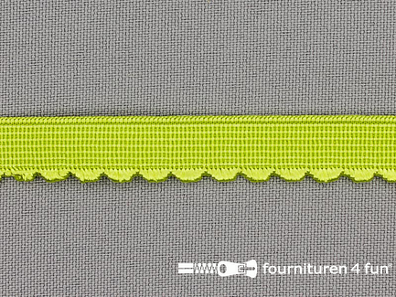 Elastisch kant 10mm lime groen