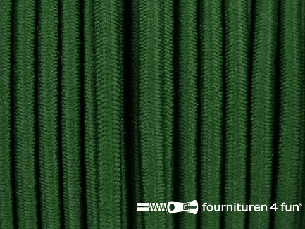 Elastisch koord 3mm licht flessen groen