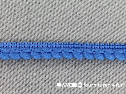 Bolletjesband - 10mm - kobalt blauw