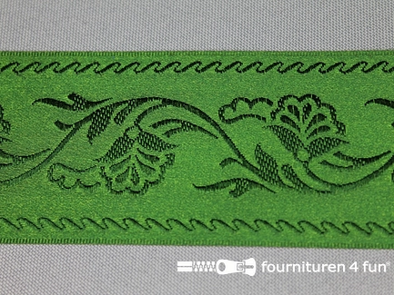 Floral lint 48mm jagers groen