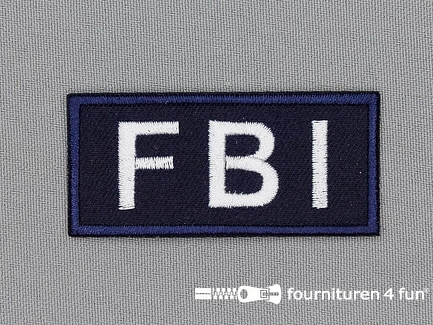 Stoere applicatie 62x30mm FBI
