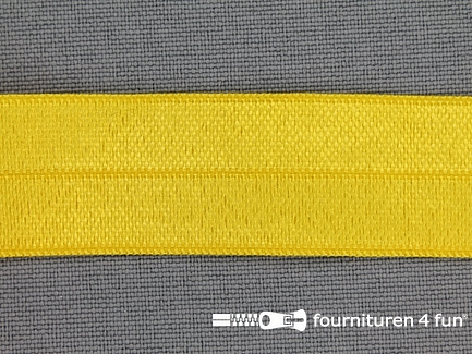 Elastische biasband - 20mm - geel
