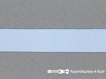 Rol 50 meter luxe keperband - 20mm - licht blauw