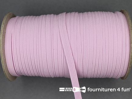 5 Meter gekleurd elastiek - 6mm - roze