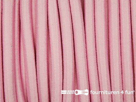 Elastisch koord 3mm baby roze
