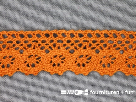 Ibiza broderie 23mm oranje