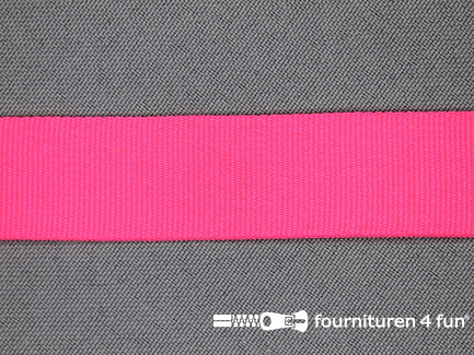 Nylon keperband 20mm neon roze