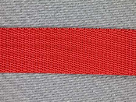 Rol 30 meter parachute band 30mm rood