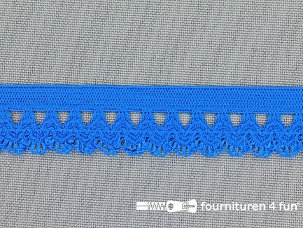 Elastisch kant - 16mm - kobalt blauw