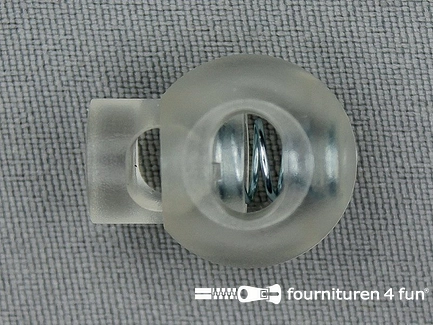 Koordstopper - 22mm - bal - transparant