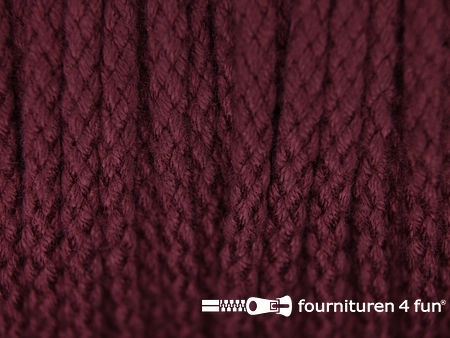 Jassen koord - 4mm - bordeaux 