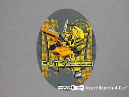 Transformers applicatie 80x110mm Bumblebee