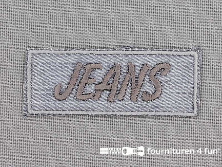 Applicatie 52x20mm 'Jeans'