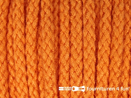 Jassen koord - 4mm - oranje