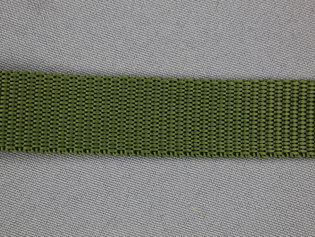 Parachute band 20mm leger groen