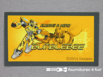Transformers applicatie 82x47mm Bumblebee