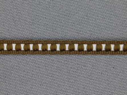 Modern band 6mm ribbel bruin