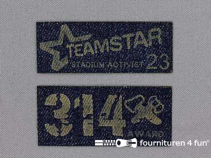 Applicatie set 'Teamstar' + '314 Award'