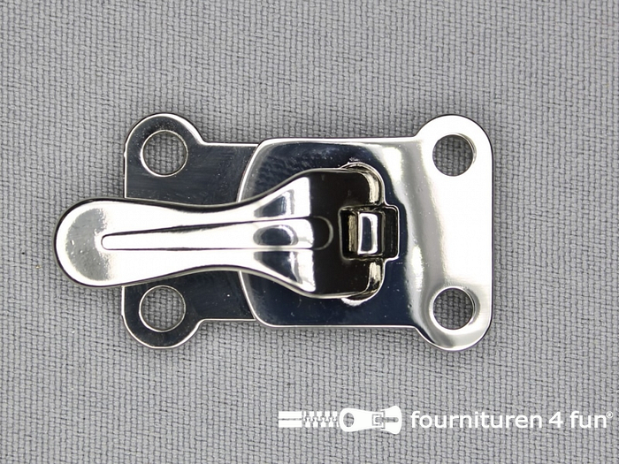 element naaimachine Vervolgen Metalen clips 23mm zilver kopen? Fournituren4fun®