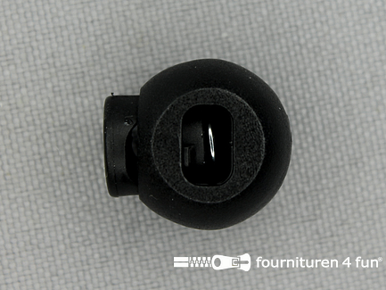 Koordstopper - 16mm - bal - zwart