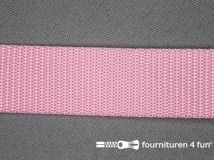 Parachute band - 25mm - roze