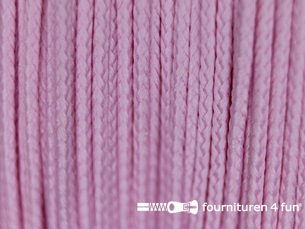 Koord 1mm rol roze 50 meter