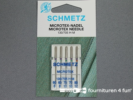 Schmetz naalden - microtex - 60-70-80