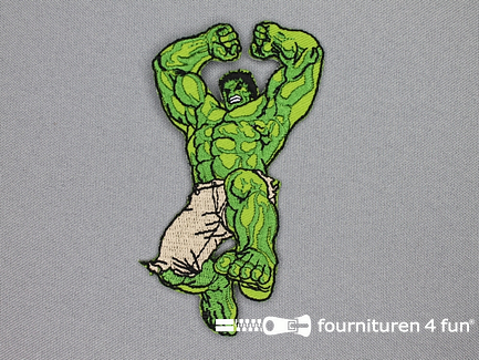 Avengers applicatie 55x99mm The Hulk