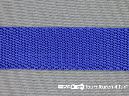 Rol 30 meter parachute band - 30mm - kobalt blauw